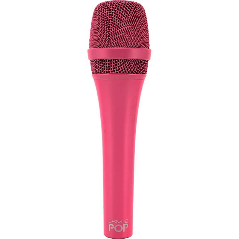 Dynamic Microphone XLR Connector Magenta LSM9POPMAGENTA