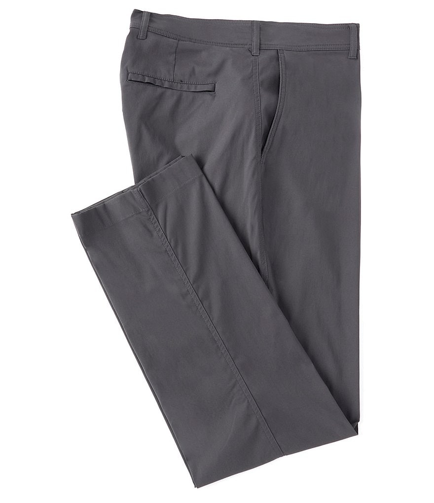 Daniel Cremieux Signature Solid Flat-Front Performance Stretch Pants