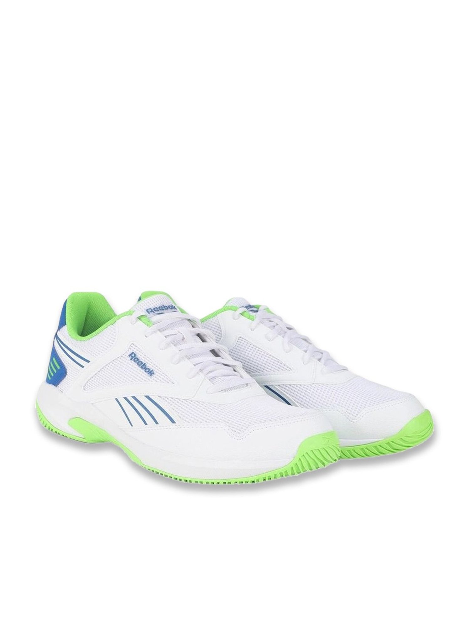 Reebok Men's Cross Court White Tennis Shoes