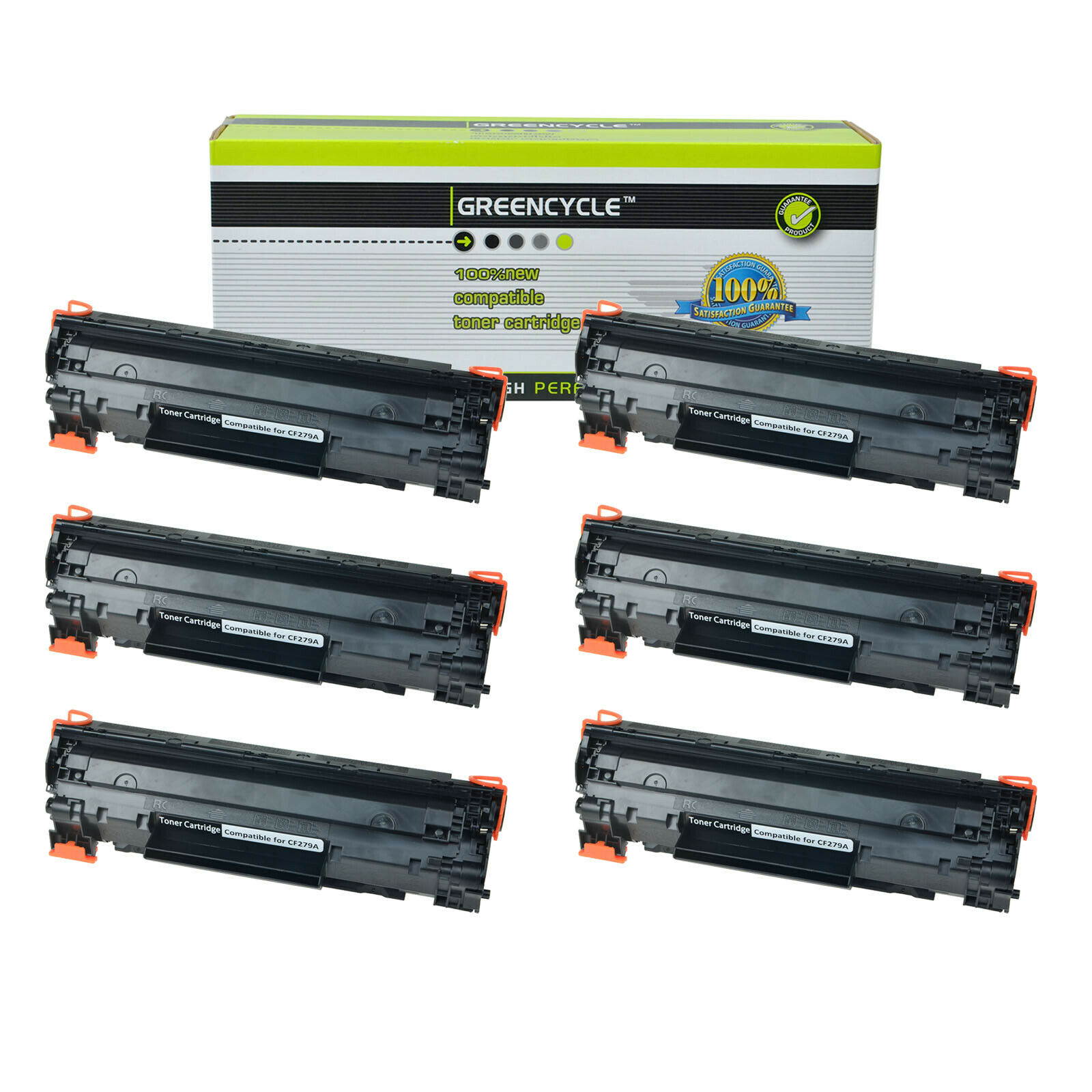 6PK CF279A 79A Toner Cartridge Compatible For HP LaserJet Pro M12a MFP M26nw