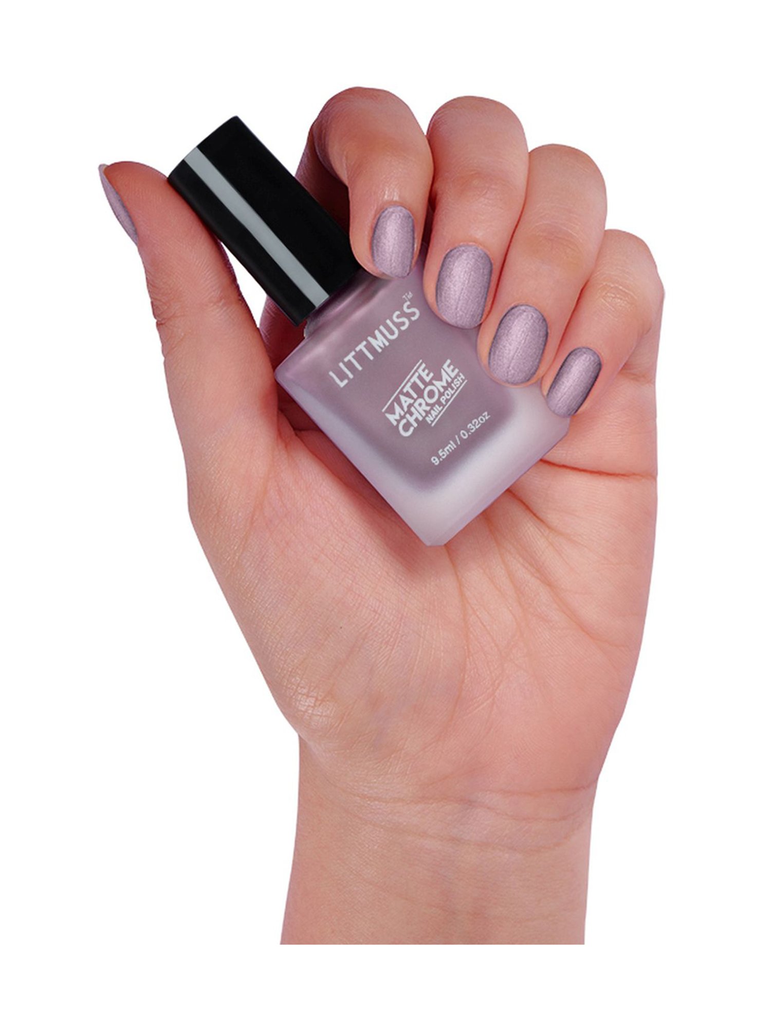 Littmuss Matte Chrome Nail Polish French Macaron 009 - 9.5 ml