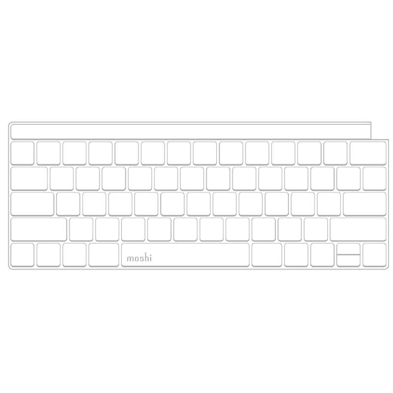 ClearGuard Keyboard Protector for MacBook Pro 15 MacBook Pro 13 20162019US Layout 01 mm Thin Washable Reusable NonToxic High Transparency for MacBook Pro 1513
