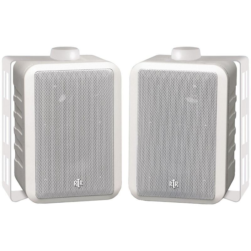 Dual 4" 3-Way Indoor/Outdoor Speakers DULLU47PW