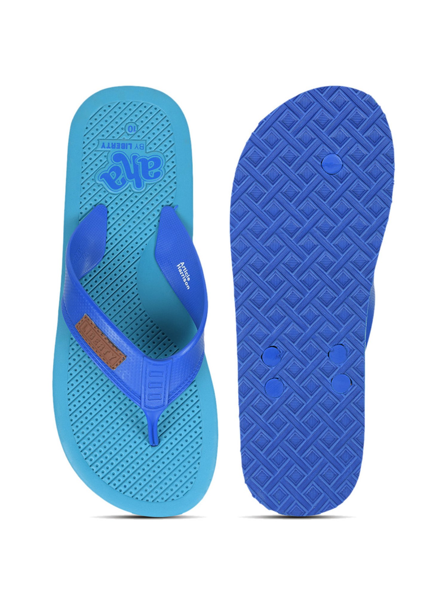 Aha by Liberty Men's HARRISON Blue Flip Flops