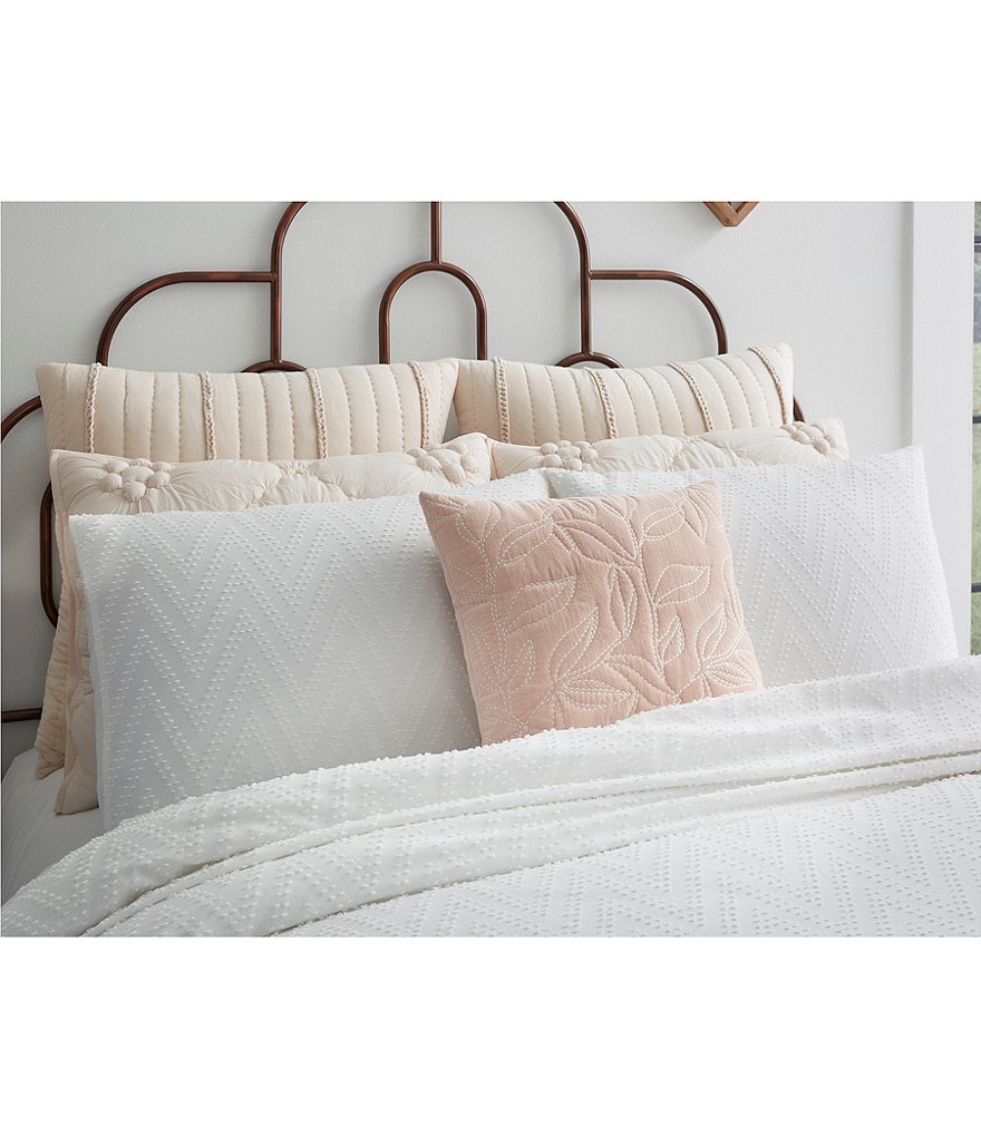 Studio D Katy Chevron Dot Clip Cut Comforter Mini Set