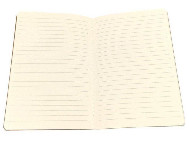 6pcs Travelers' Notebook Thread-bound Journal Diary Memo Pad,A5 Size & 30 sheets(Ruled Pages)