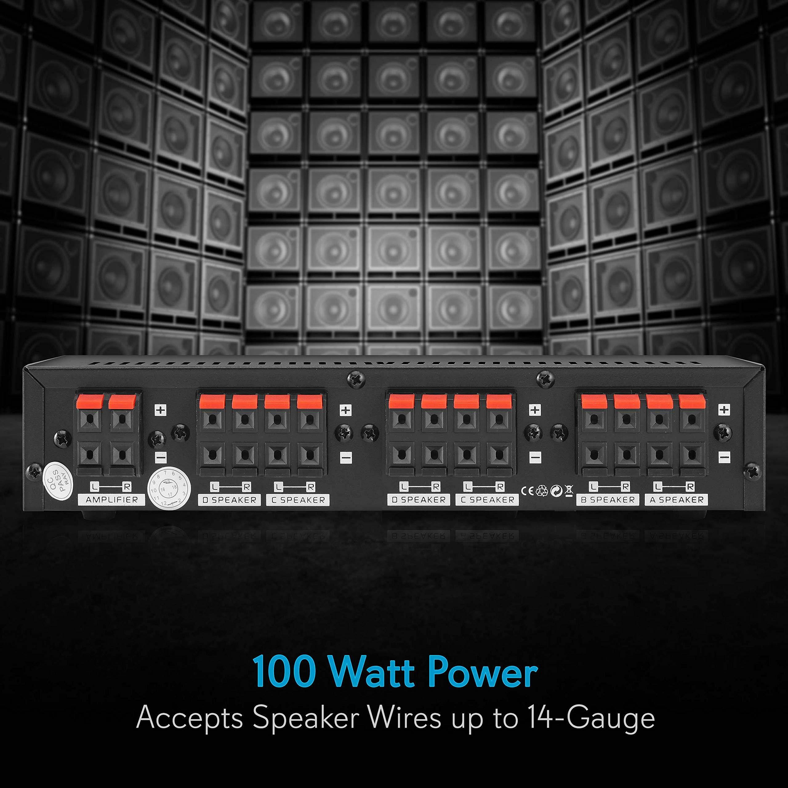 Pyle PSS6 6-Pair High Power Stereo Speaker Selector