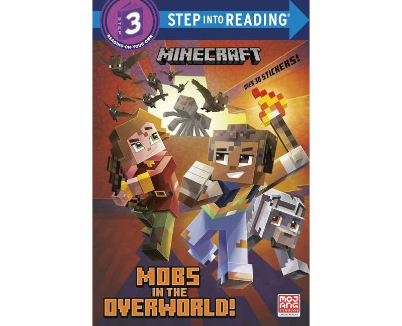 Mobs in the Overworld! (Minecraft) - (Step Into Reading) by Nick Eliopulos (Paperback)