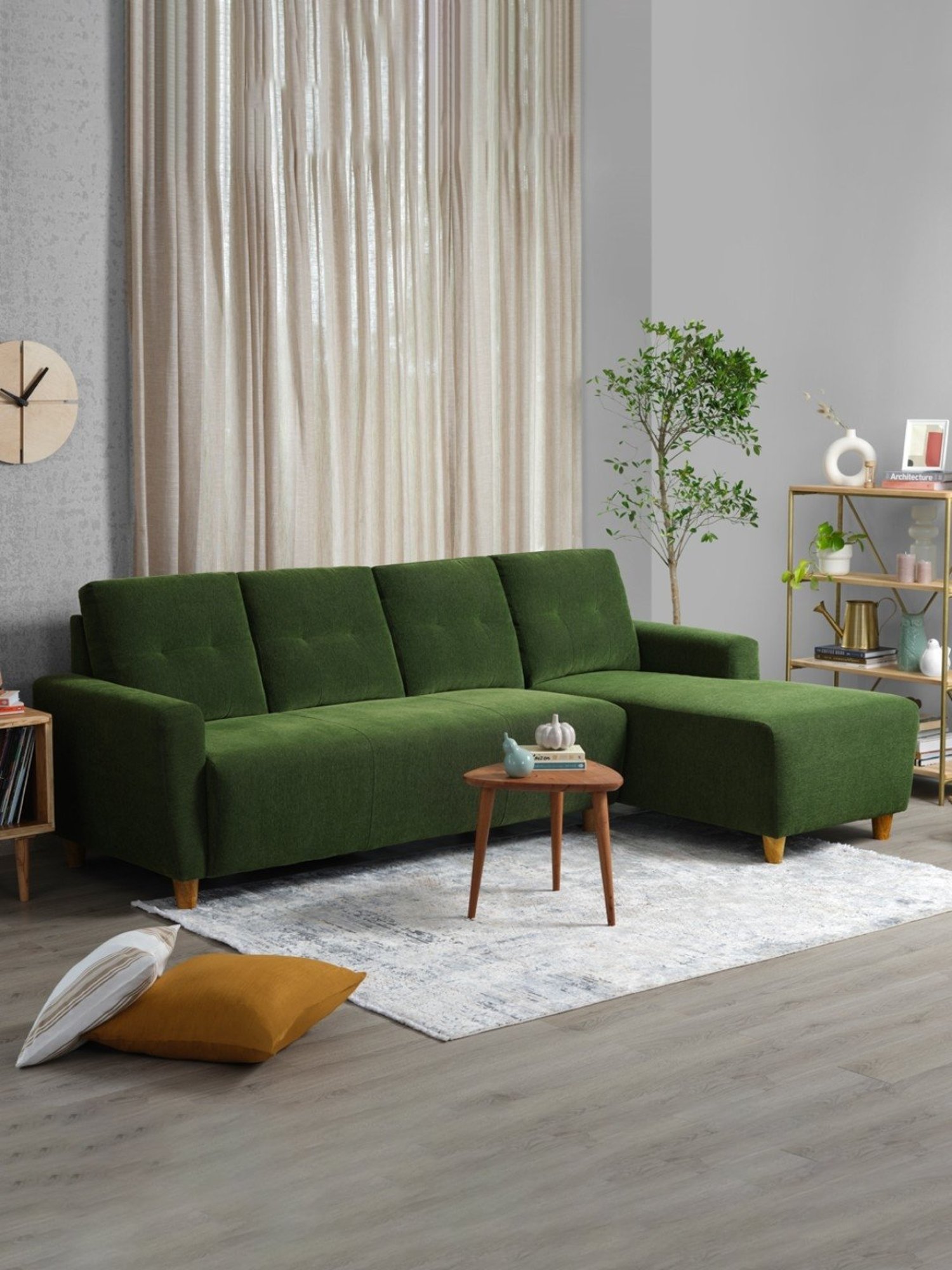 Queen Brady Convertible Sofa with Storage Gray - Serta