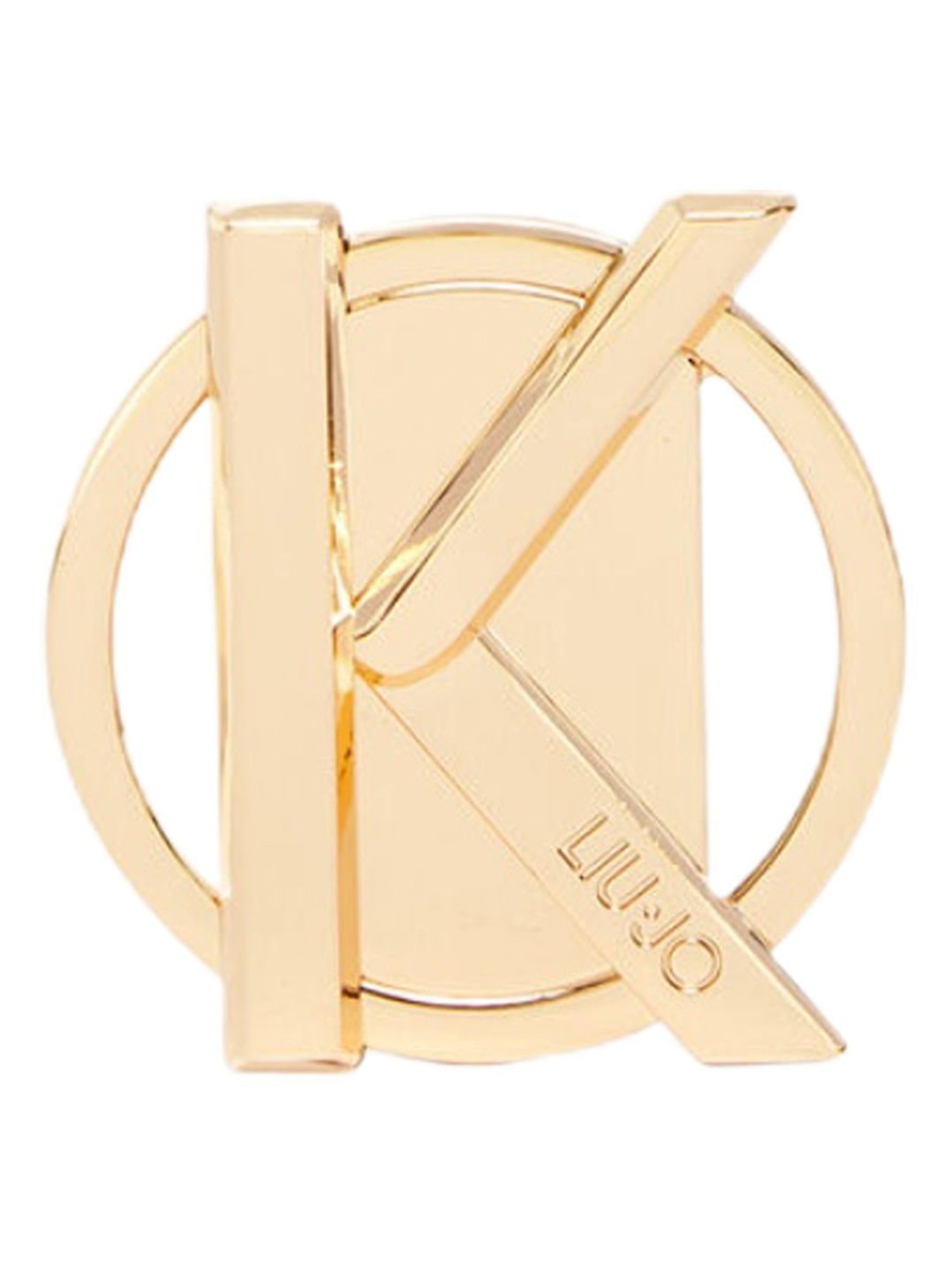LIU JO Rose Gold Letter K Metal Plate