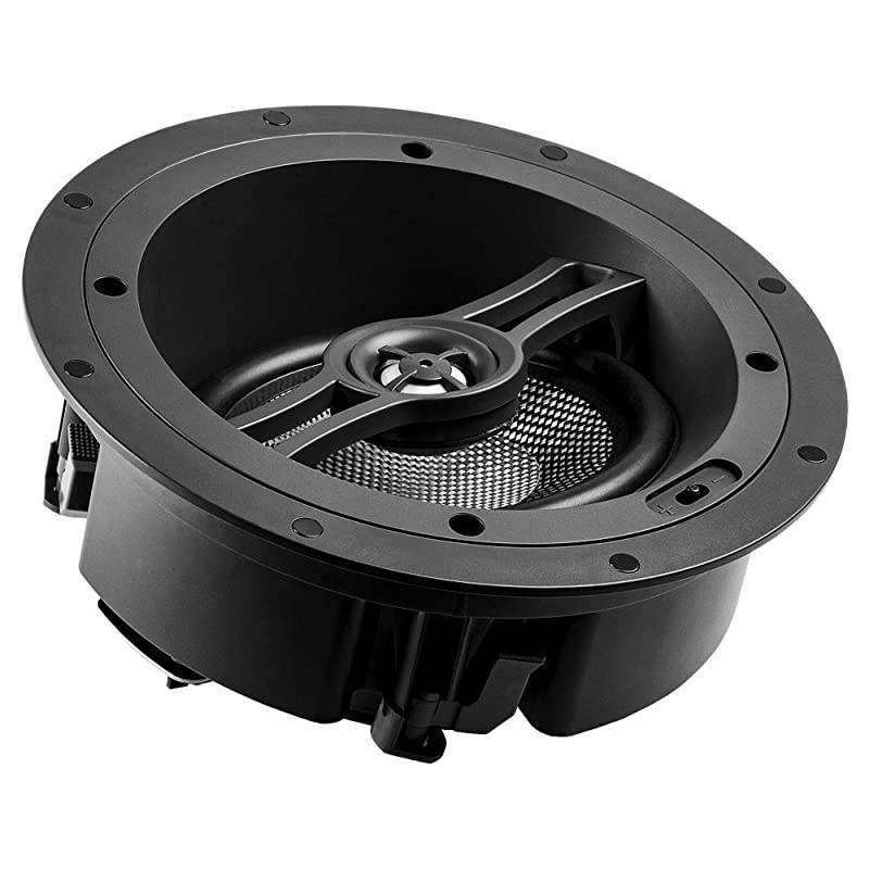6.5" Trimless Ceiling Speaker 90W LCR Home Theater Surround, Contour Switch, ACE670 (Single)