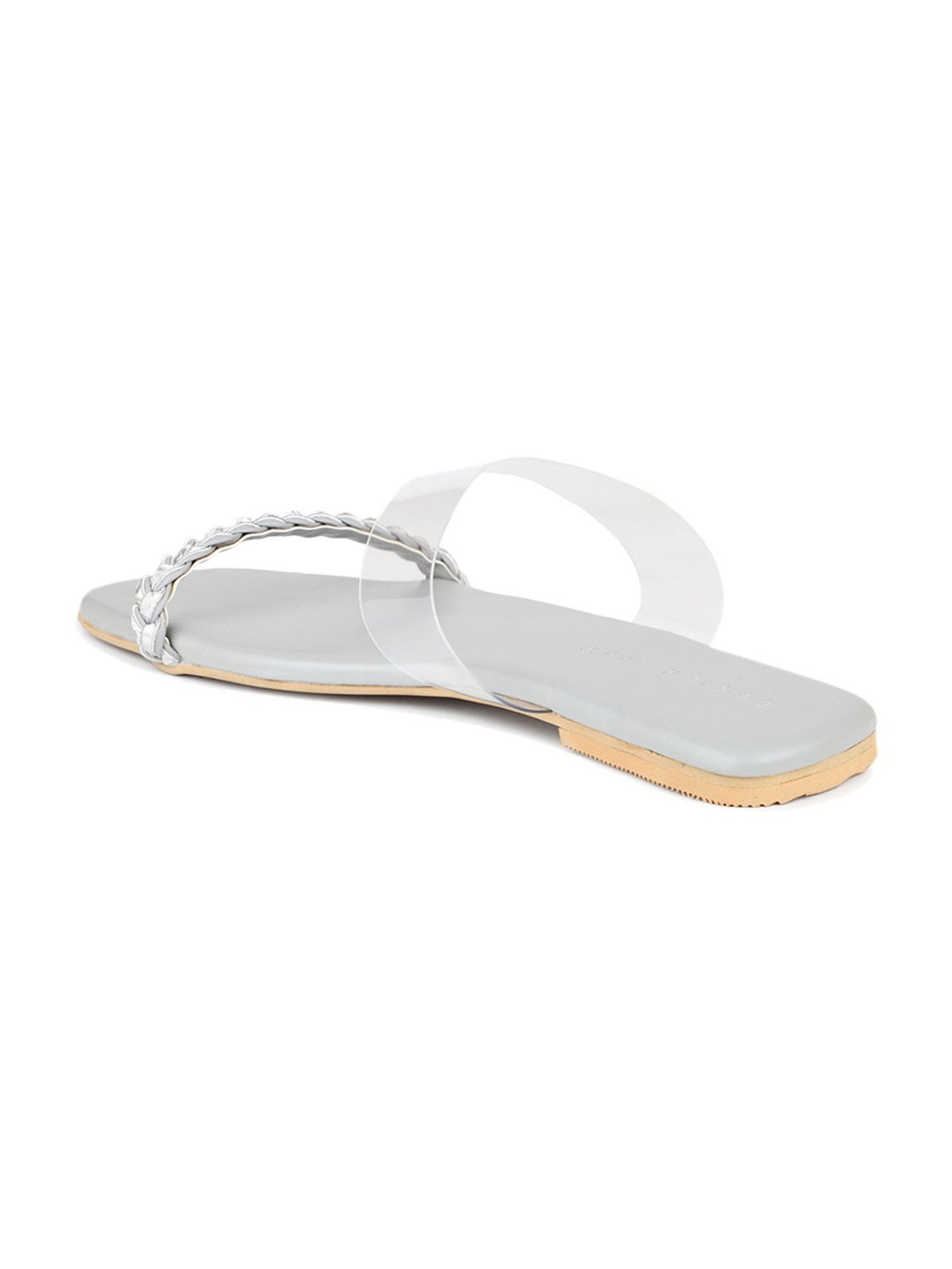 Design Crew Women's Grey Casual Sandals