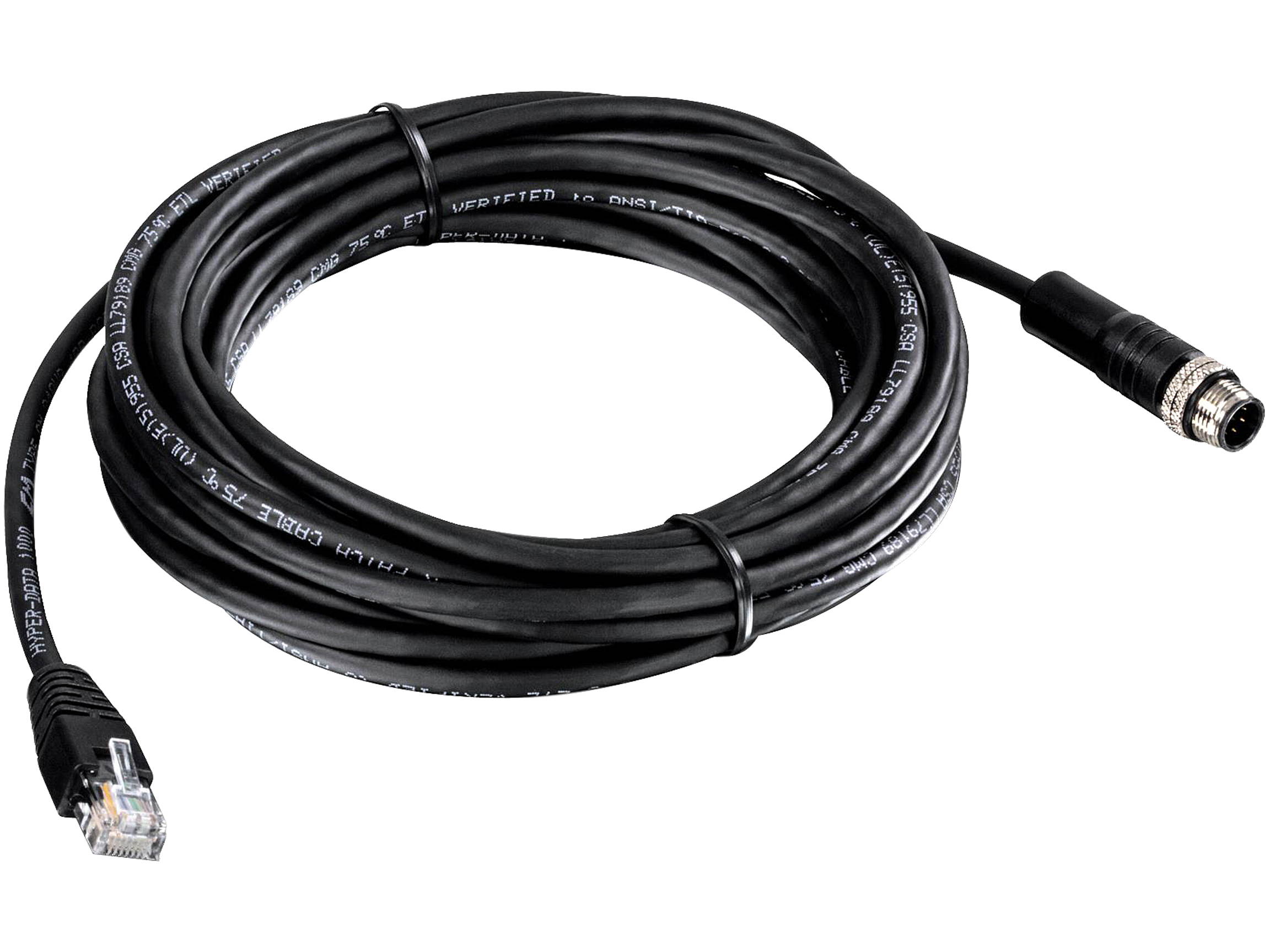 TRENDnet TI-TCD06 (V1.0R) M12 to RJ-45 Industrial Ethernet Cable, 6m (19.6 ft.)