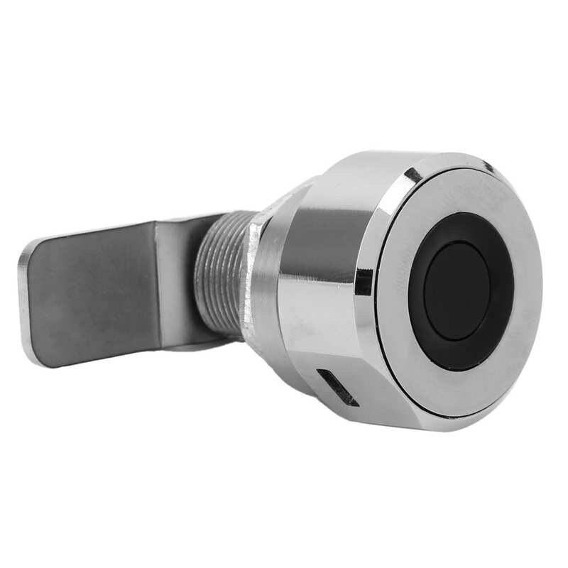 Fingerprint Door Lock Drawer Fingerprint Lock Zinc Alloy Anti Theft Cabinet Lock Keyless Furniture Hardware