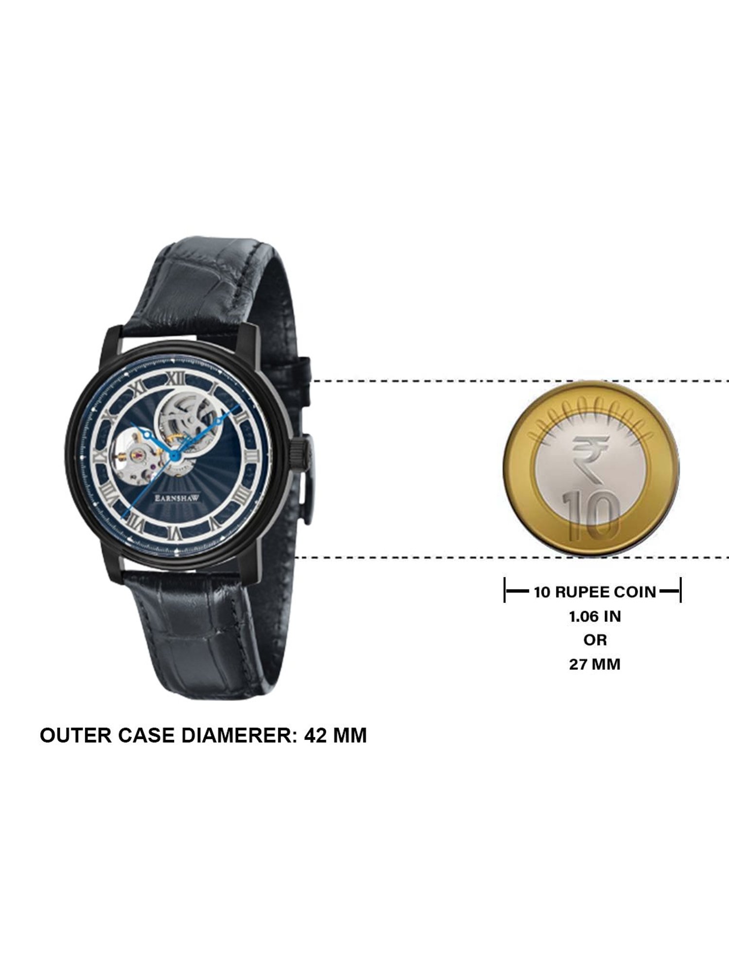 EARNSHAW ES-8097-04 Westminster Analog Watch for Men