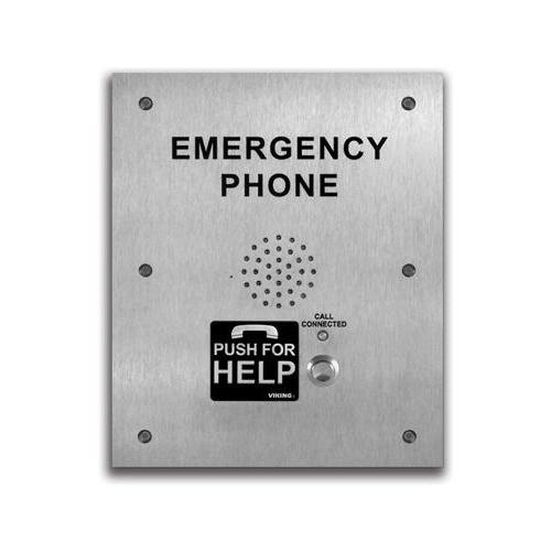 Viking Electronics - E-1600-IP-EWP - Viking Electronics E-1600-IP-EWP Intercom Sub Station - Cable - Wall Mount, Surface