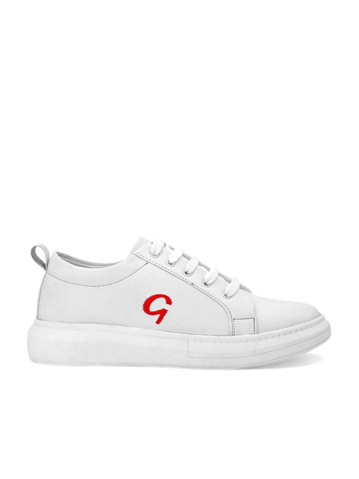Giorgio Men's White Casual Sneakers