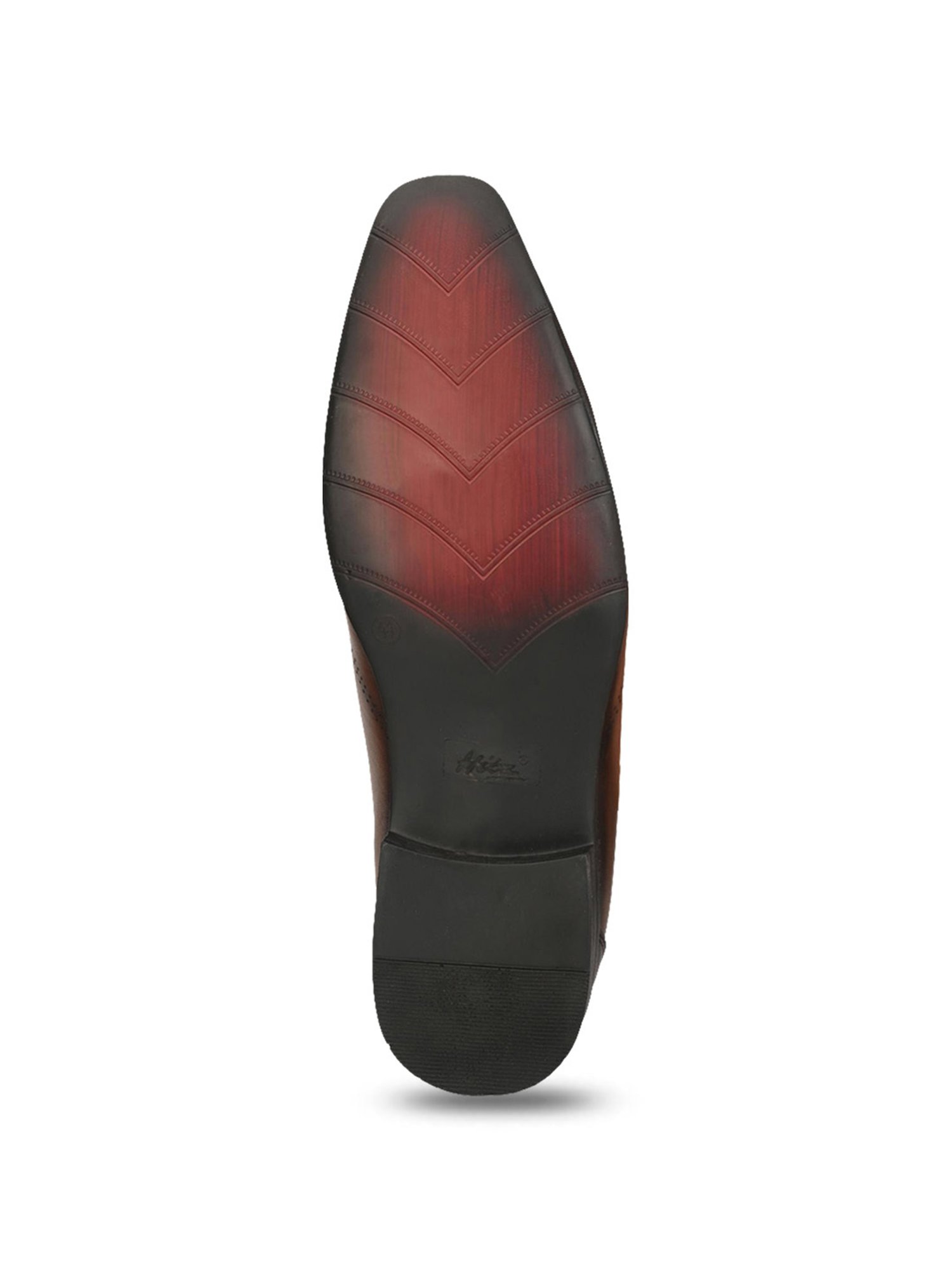 Hitz Men's Brown Formal Loafers