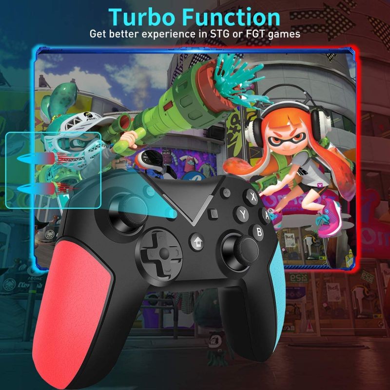Yijianxi Wireless controller, remote control gamepad Joypad joystick, suitable for switching consoles