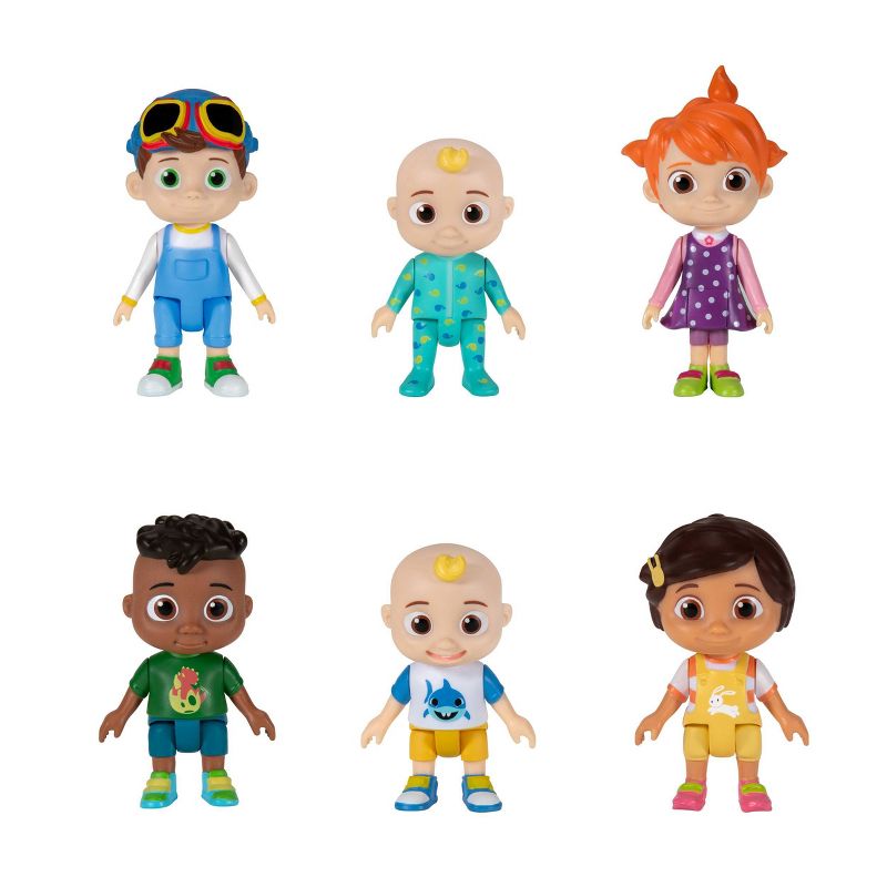 CoComelon Family & Friends Figures - 6pk
