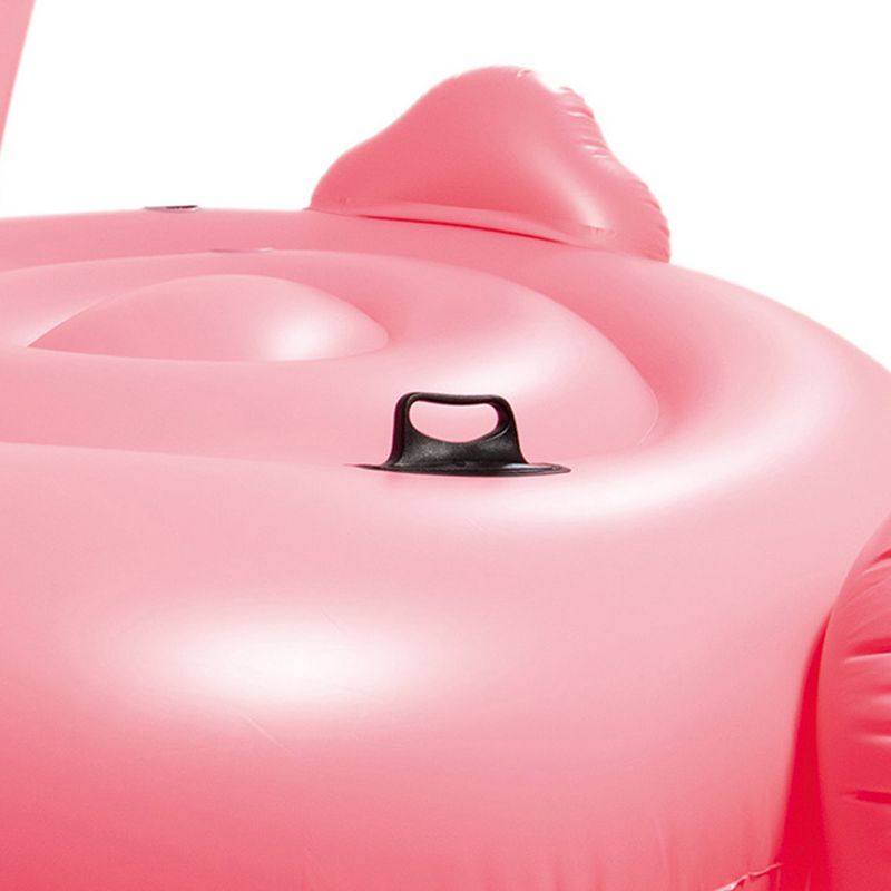 Intex 57288EP Giant Inflatable 80 Inch Mega Flamingo Ride On Pool Float (3 Pack)