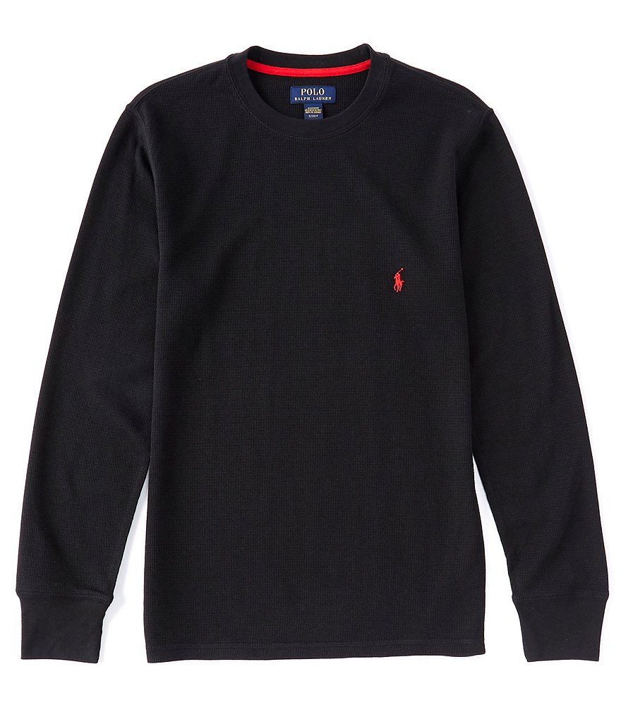 Polo Ralph Lauren Midweight Waffle Crew Neck Sleep Top