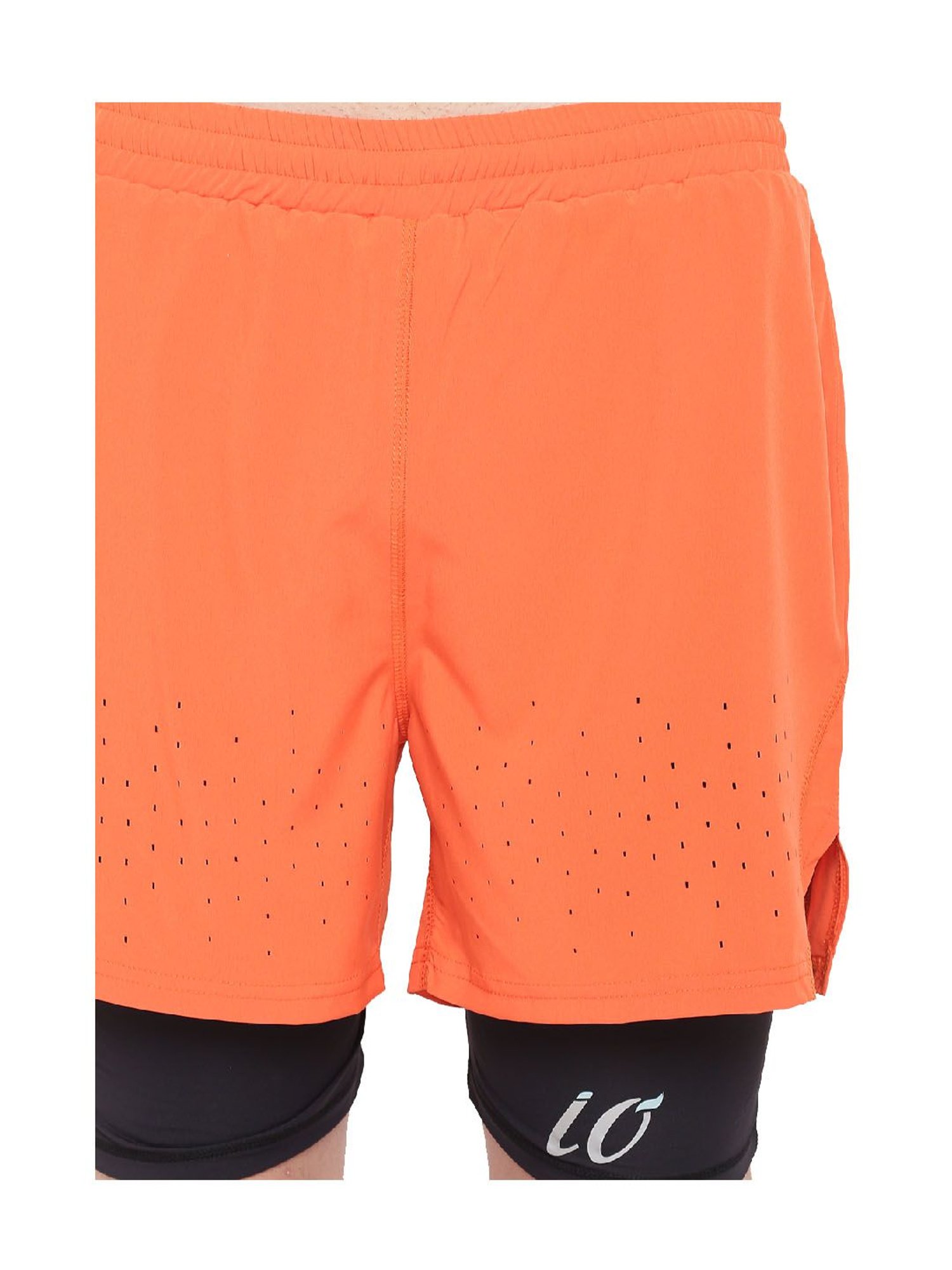 IO Orange Comfort Fit Shorts