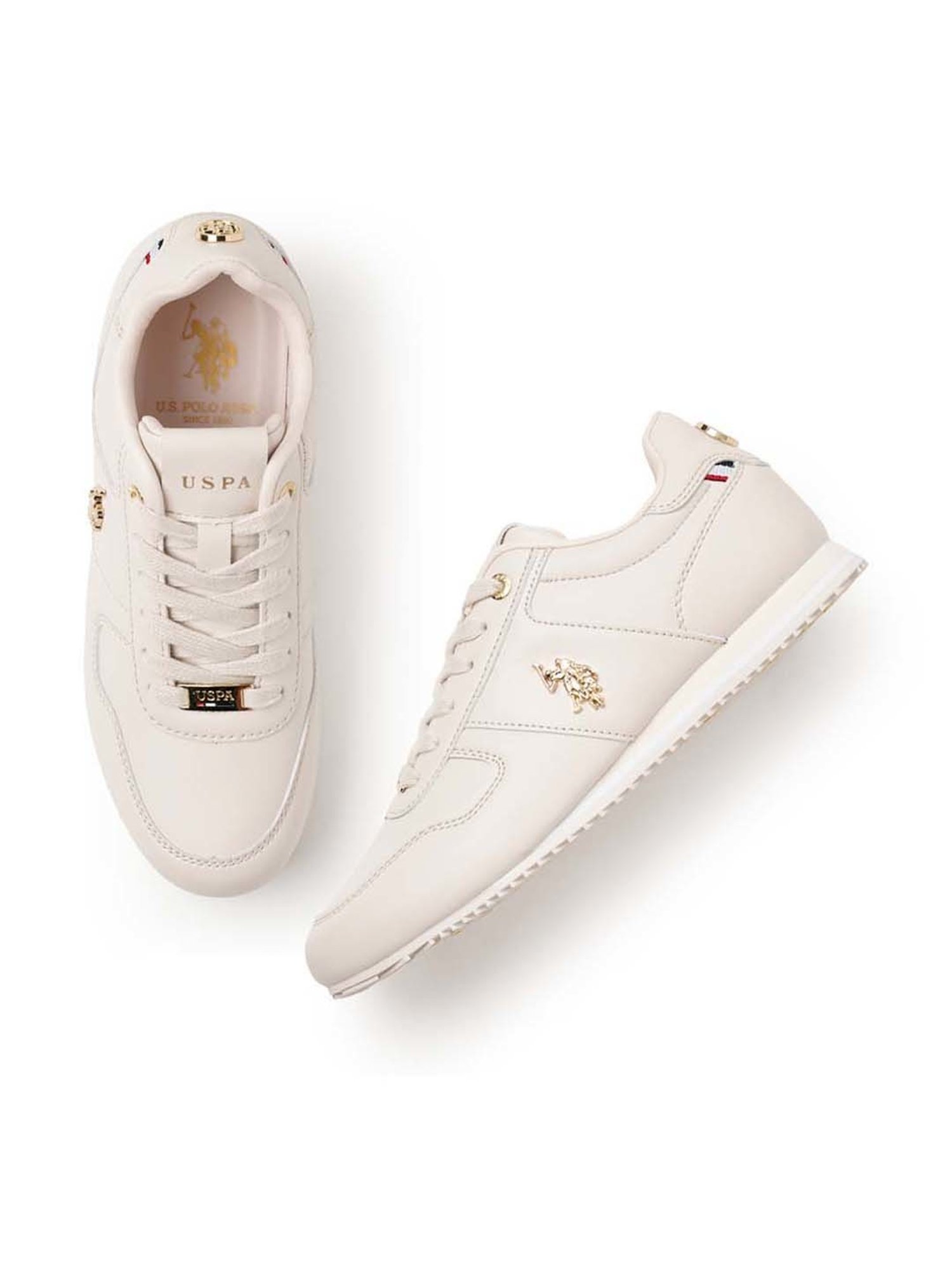 U.S. Polo Assn. Women's SORRENTO Nude Casual Sneakers