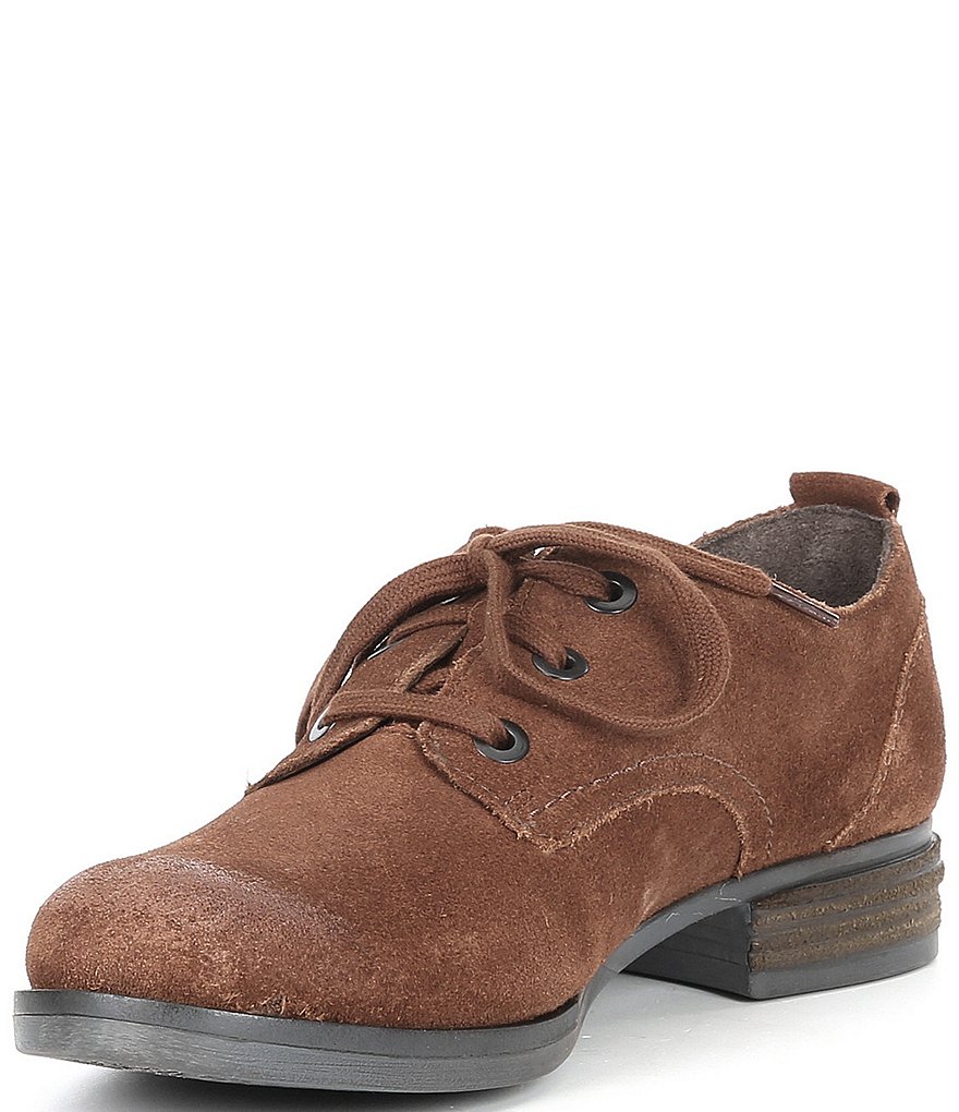 Josef Seibel Sanja 08 Suede Lace-Up Oxfords