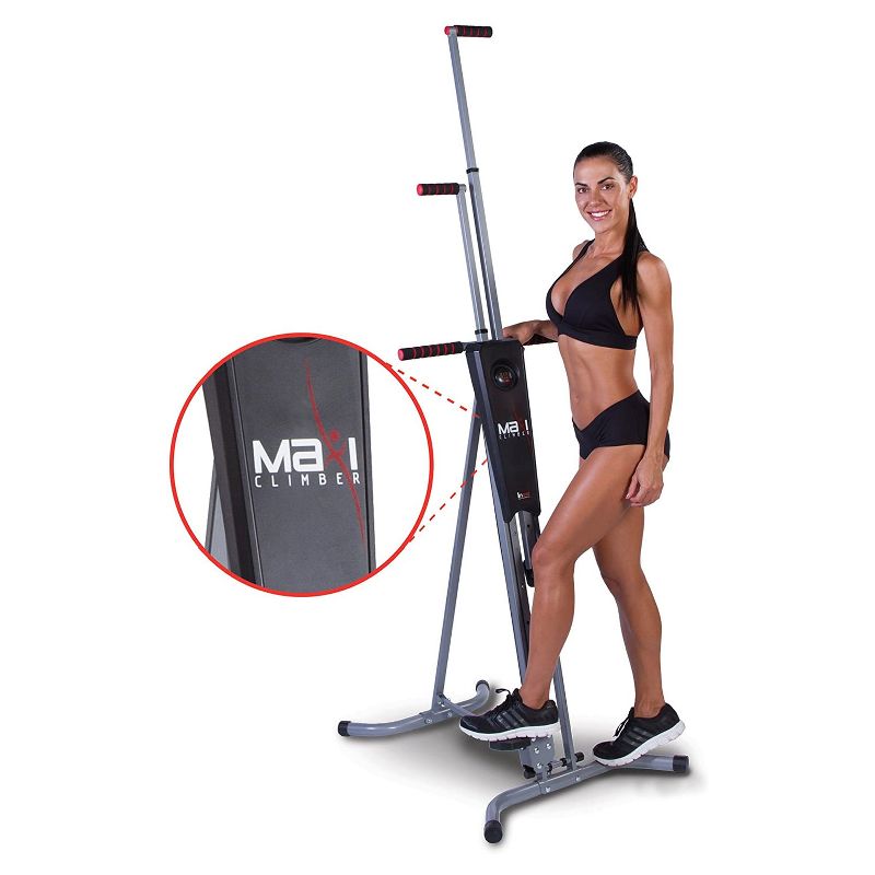 MaxiClimber Classic Vertical Resistance Climber & Exercise Cardio Workout System