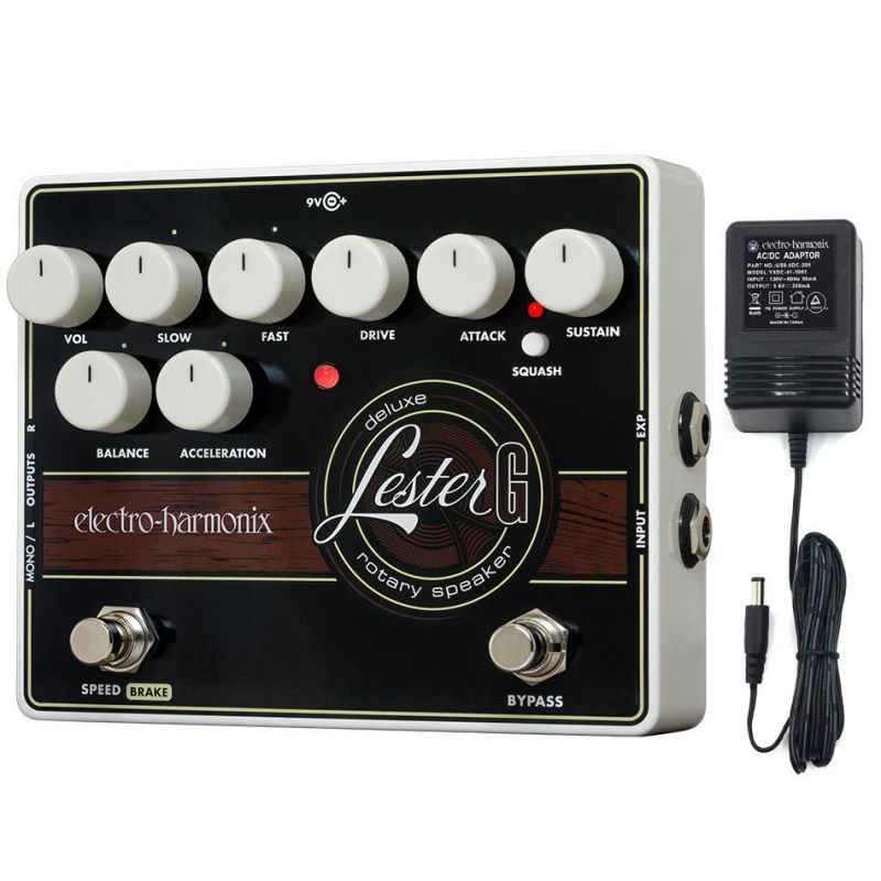 Electro-Harmonix Lester G Deluxe Rotary Speaker pedal for guitar