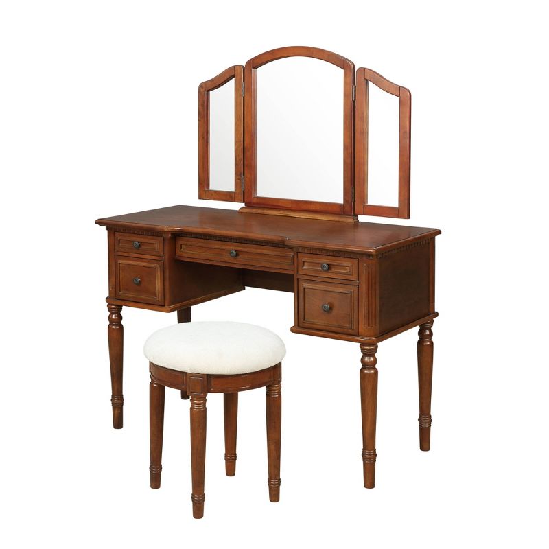 Salisbury Vanity w/Mirror White - Chique