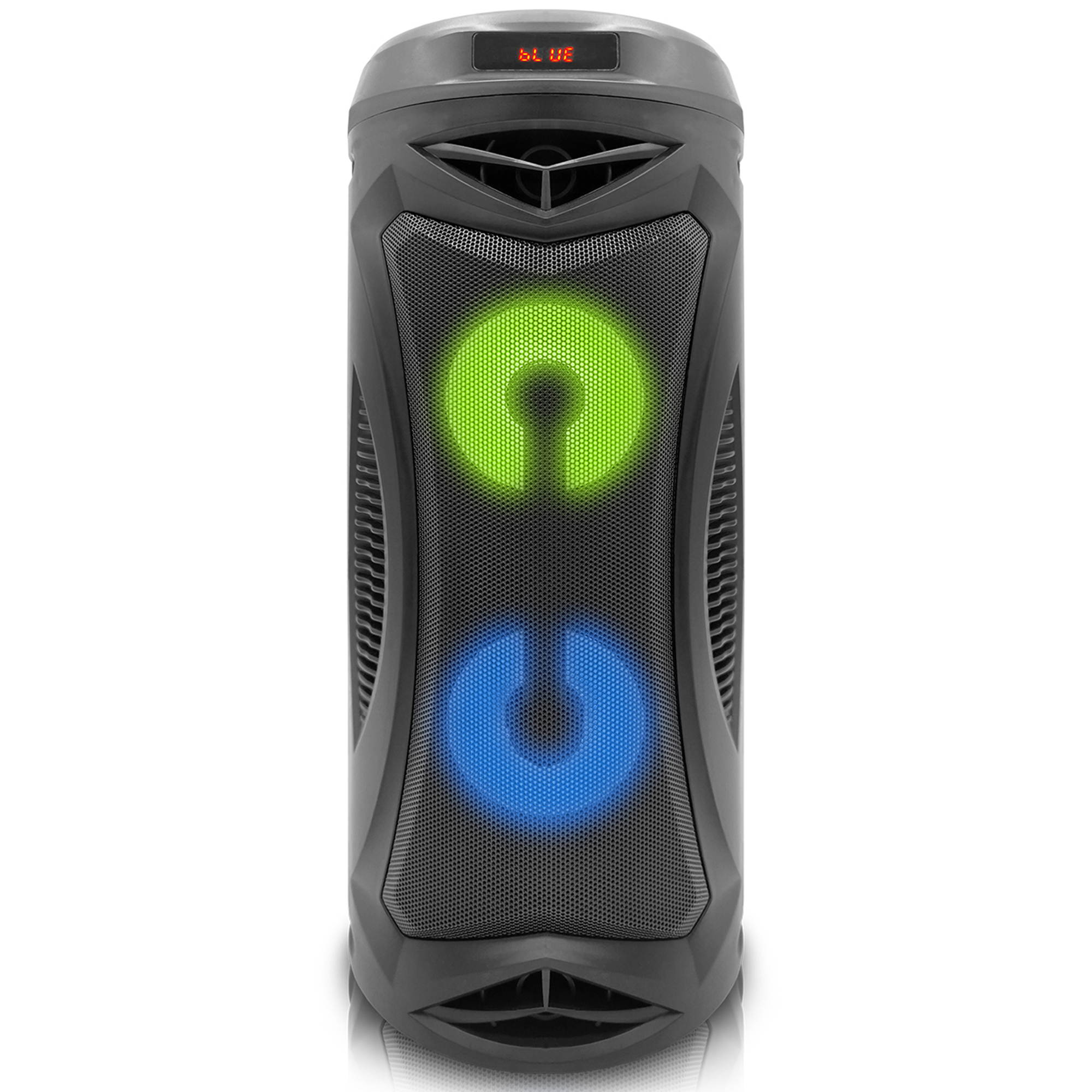 (Qty 2) Technical Pro Portable  Rechargeable Professional Bluetooth Speaker with USB, SD Input, 6H Playtime, Color Changing LED, 2 x 4 Woofer & Dust Proof Enclosure