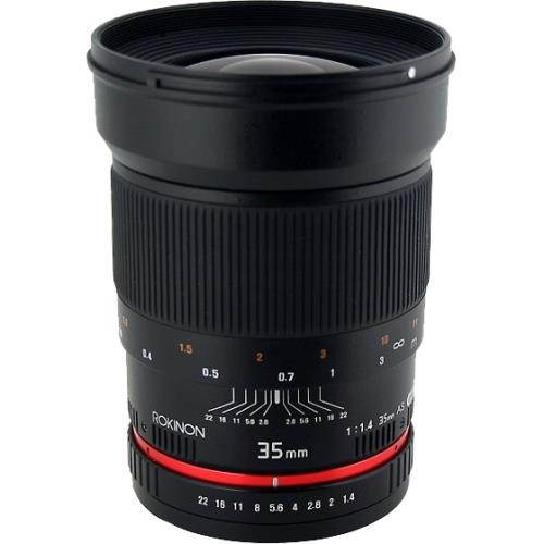 Rokinon Rk35Mc Camera Lens 35Mm F1.4 Umc Ultra Wide Angle