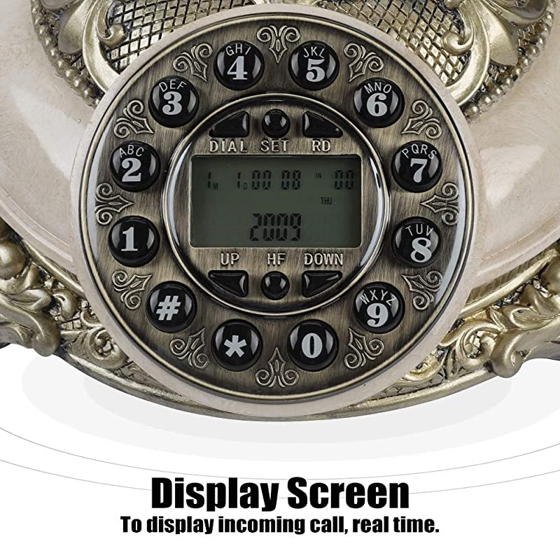 Antique Telephone 38Group Call Records OneButton Redial Antique Telephone FSKDTMF Dual System