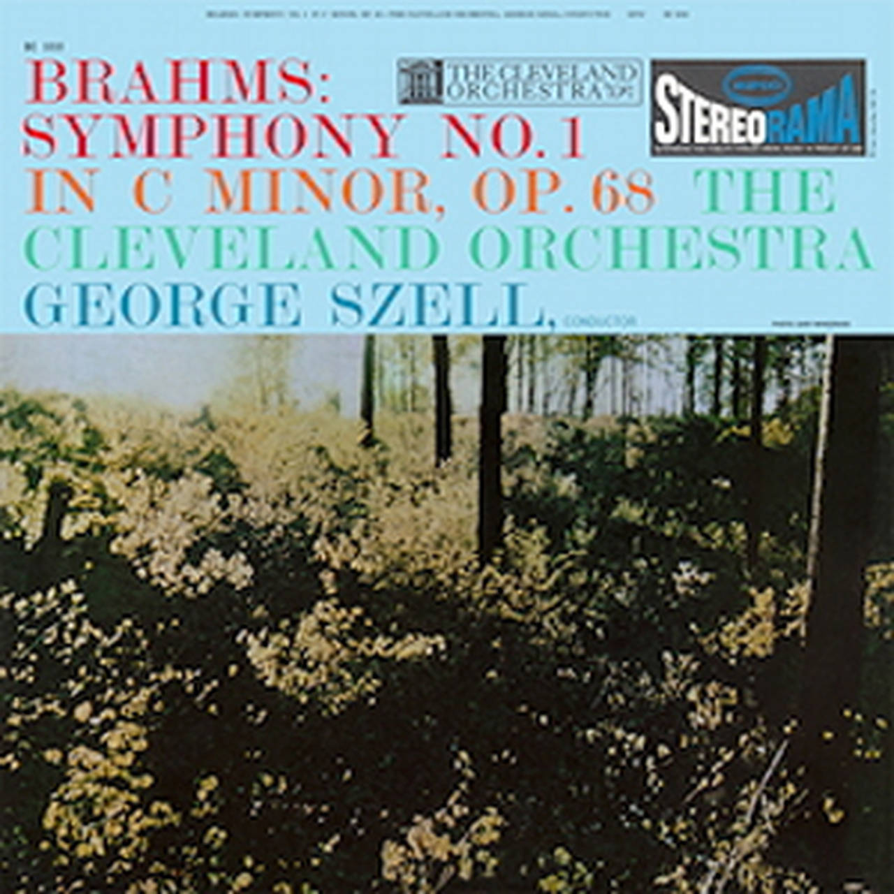 George Szell Brahms Symphony No. 1 180g LP (Vinyl)