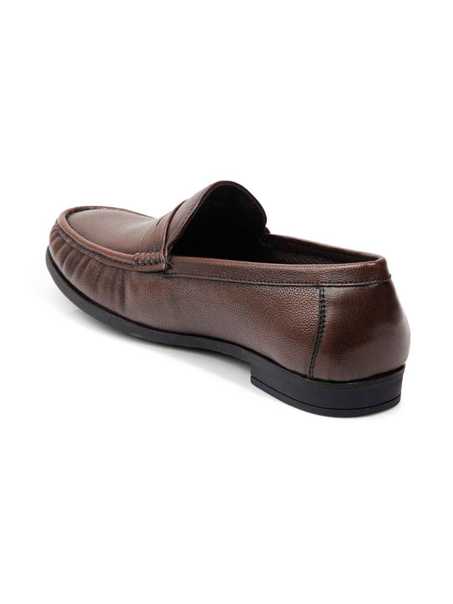 ID Men's Brown Formal Loafers