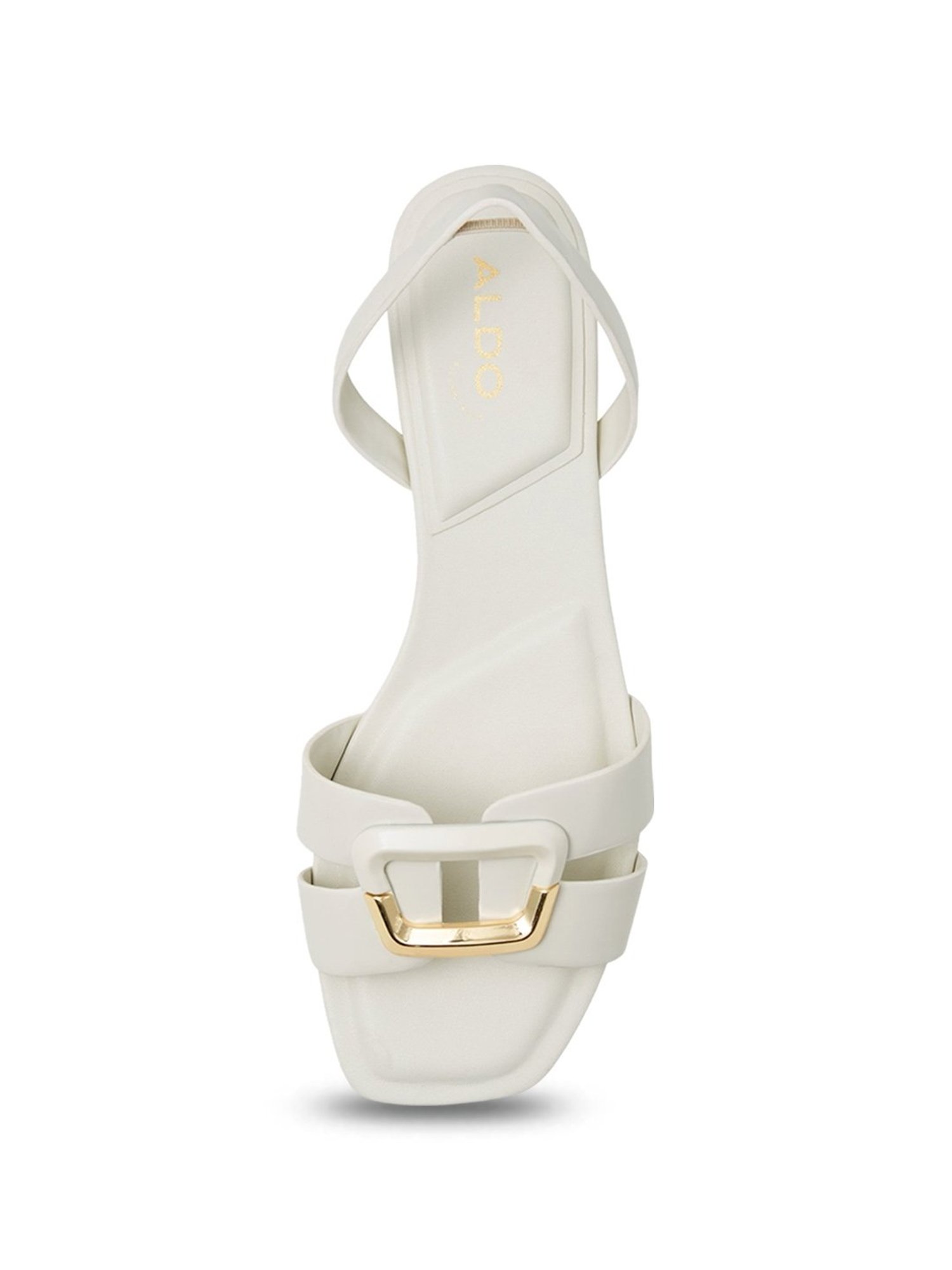 Aldo Women's ALAMAENDAR White Sling Back Sandals