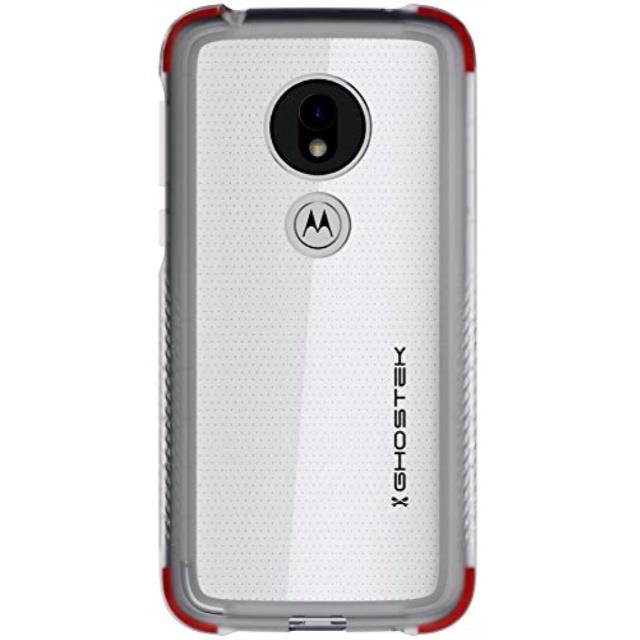 Ghostek Covert Clear Moto G7 Play Case with Super Slim Military Grade Armor Design Shockproof Heavy Duty Protection Scratch Resistant Back and Non-Slip Grip 2019 Moto G7 Play (5.7 Inch) - (Clear)