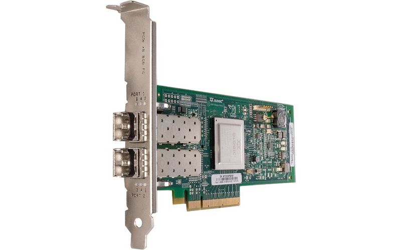 QLogic QLE2562 Fibre Channel Host Bus Adapter - 2 x LC - PCI Express - 8Gbps