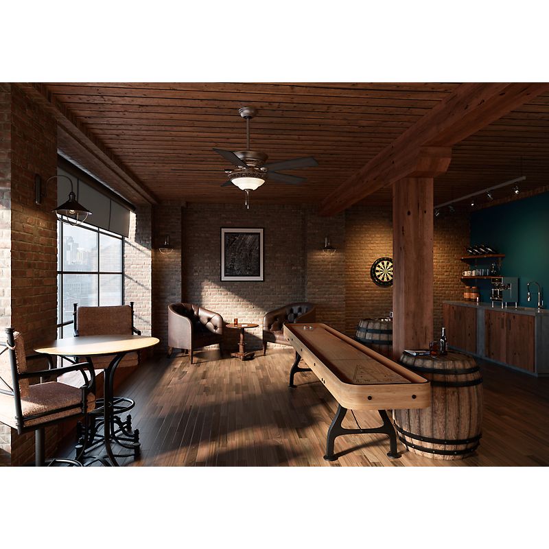 52" Italian Countryside Ceiling Fan Cocoa (Includes Energy Efficient Light) - Hunter