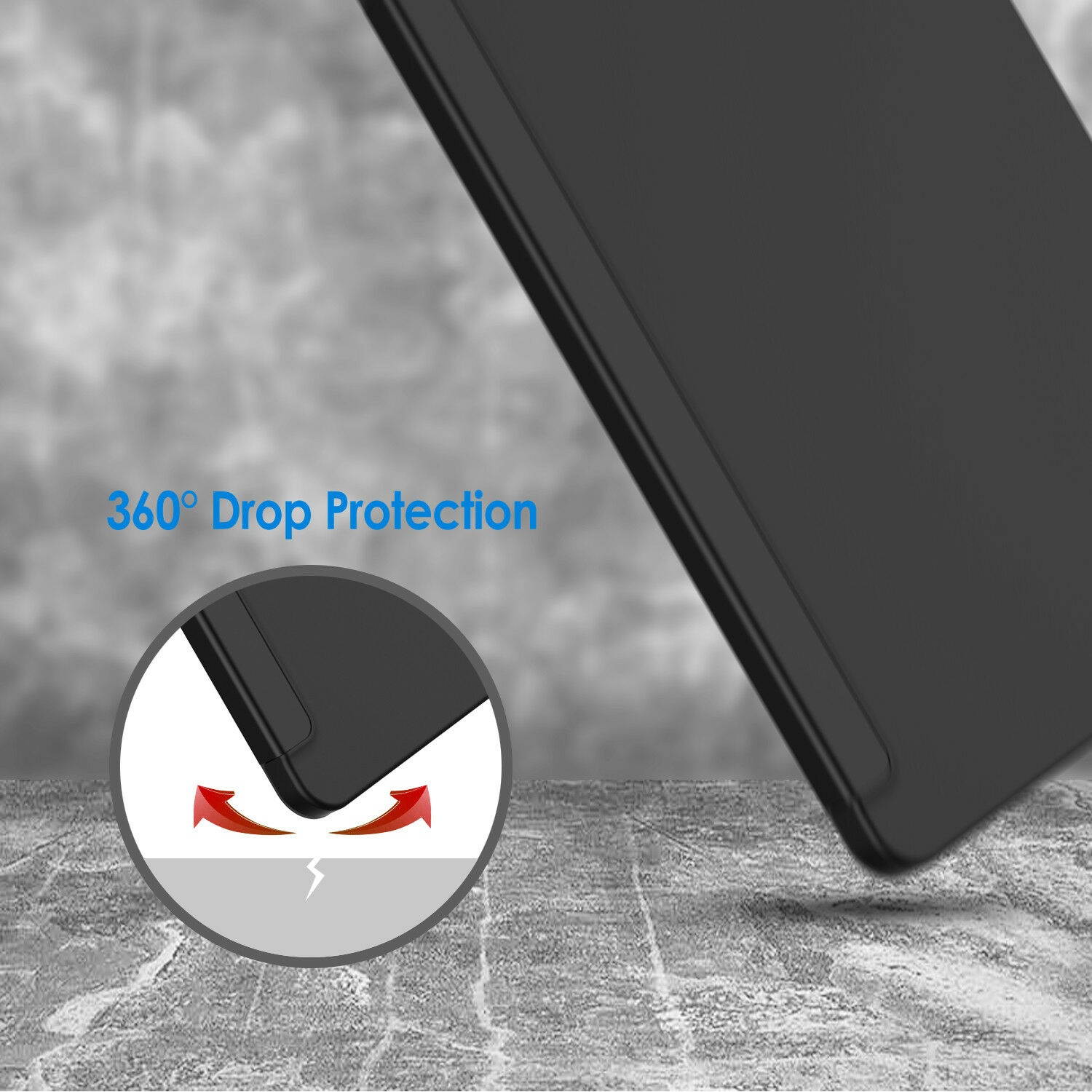 JETech Case for iPad Pro 11" 2018 (Supports Pencil) Smart Cover Auto Sleep/Wake