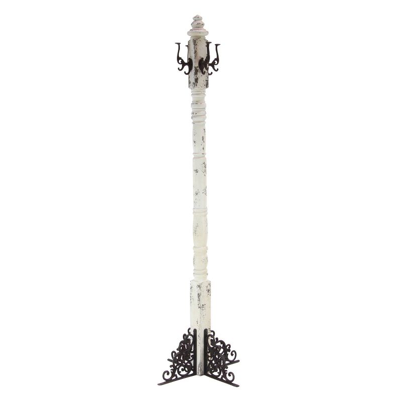 Quatro Umbrella Stand & Coat Rack Steel - Adesso