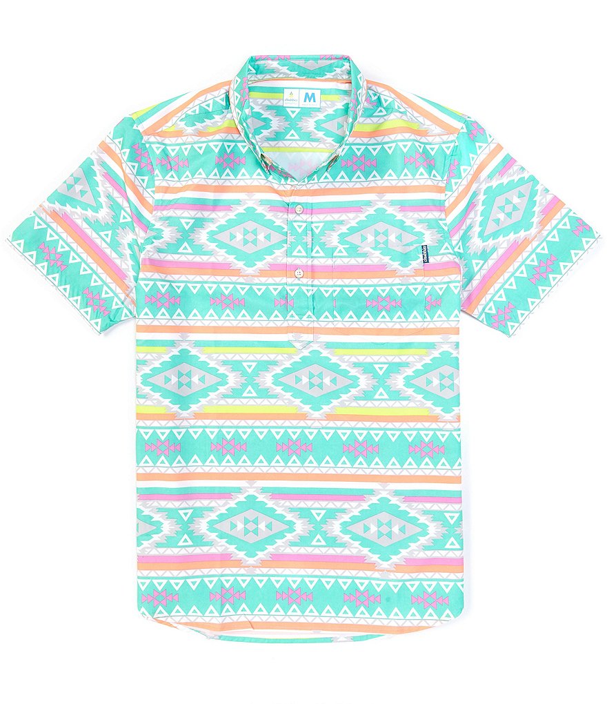 Chubbies The En Fuego Wild Short-Sleeve Stretch Shirt