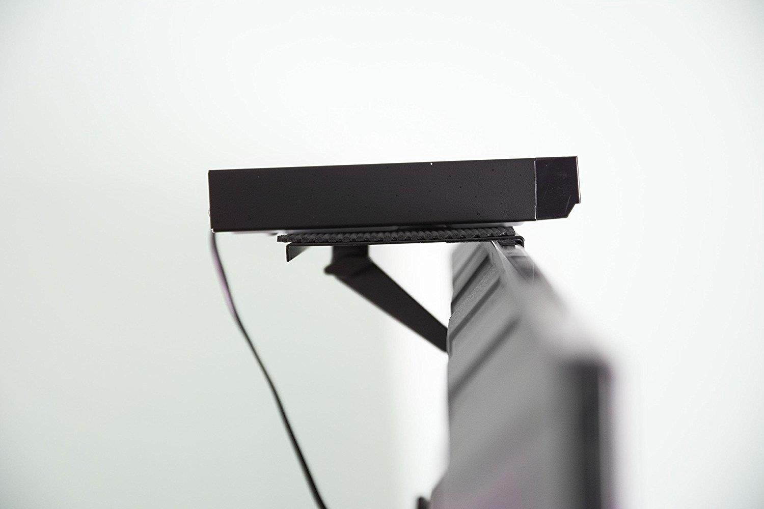 Mount Plus MP-APM-05-01 Top Shelf TV Mounting Bracket 12-inch Wide Platform | Holds Speaker, Streaming Device, Game Console, and More