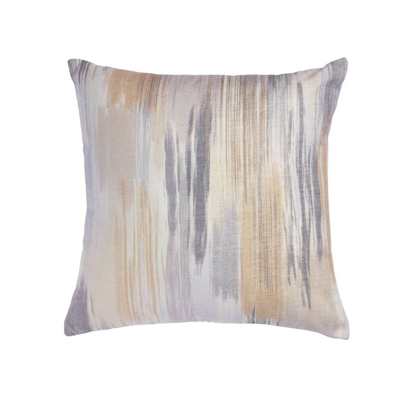 20"x20" Oversize Expressions Square Throw Pillow Neutral - Sure Fit