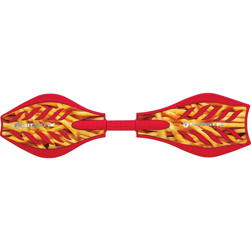 Razor RipStik Special Edition Food Fight 2 Wheel Twisty Caster Board with Removable Deck Plates, French Fry Design