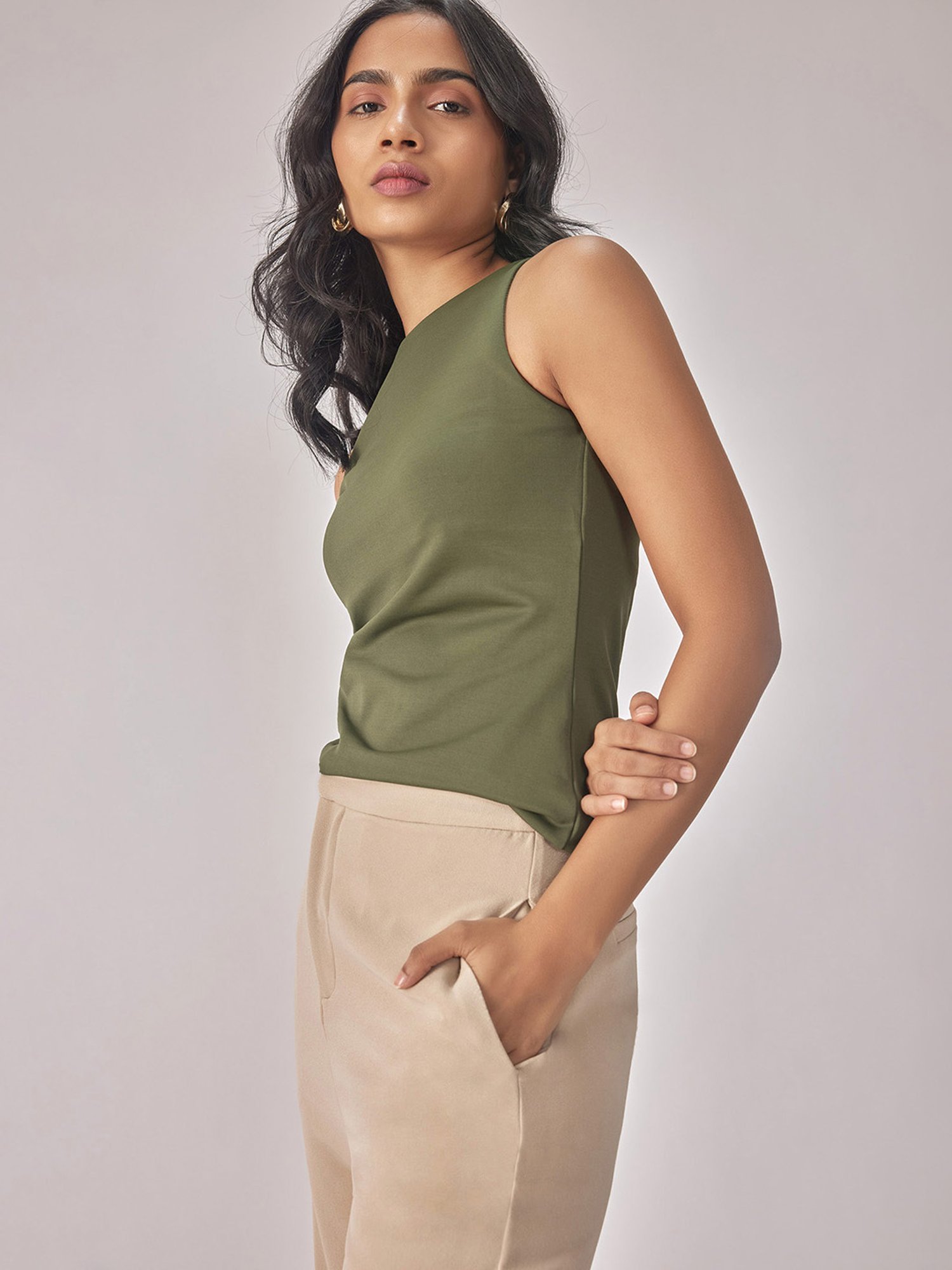 The Label Life Olive Top
