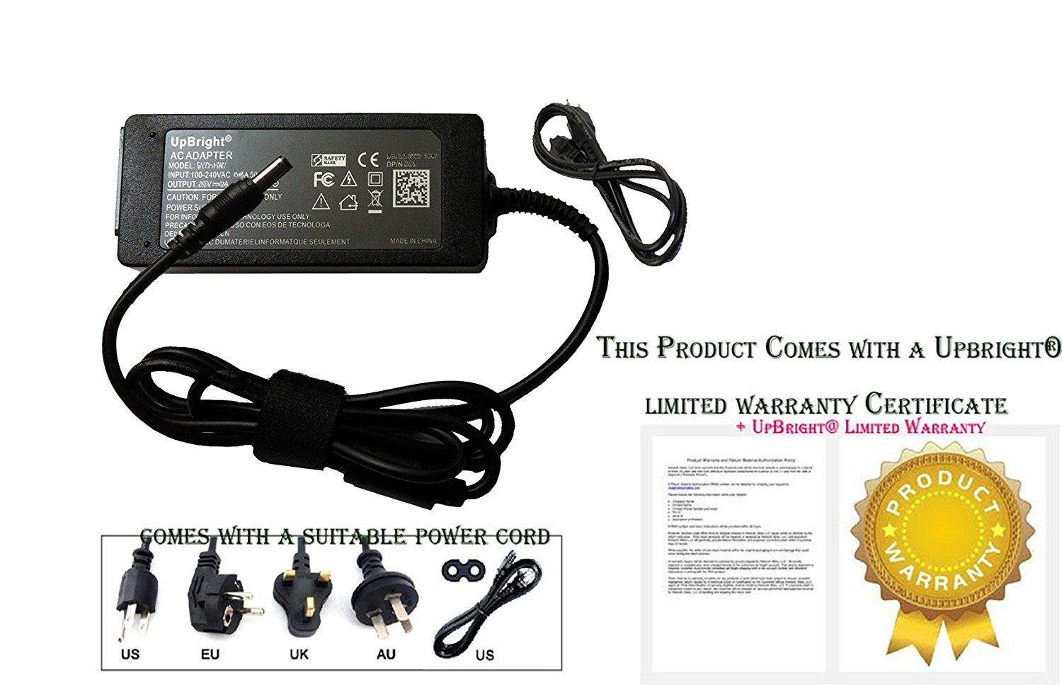 UpBright NEW AC / DC Adapter For Acer S232HL S232hlAbid ET.VS2HP.A01 S220HQL S220HQLAbd LED LCD Monitor Power Supply Cord Cable PS Battery Charger Mains PSU