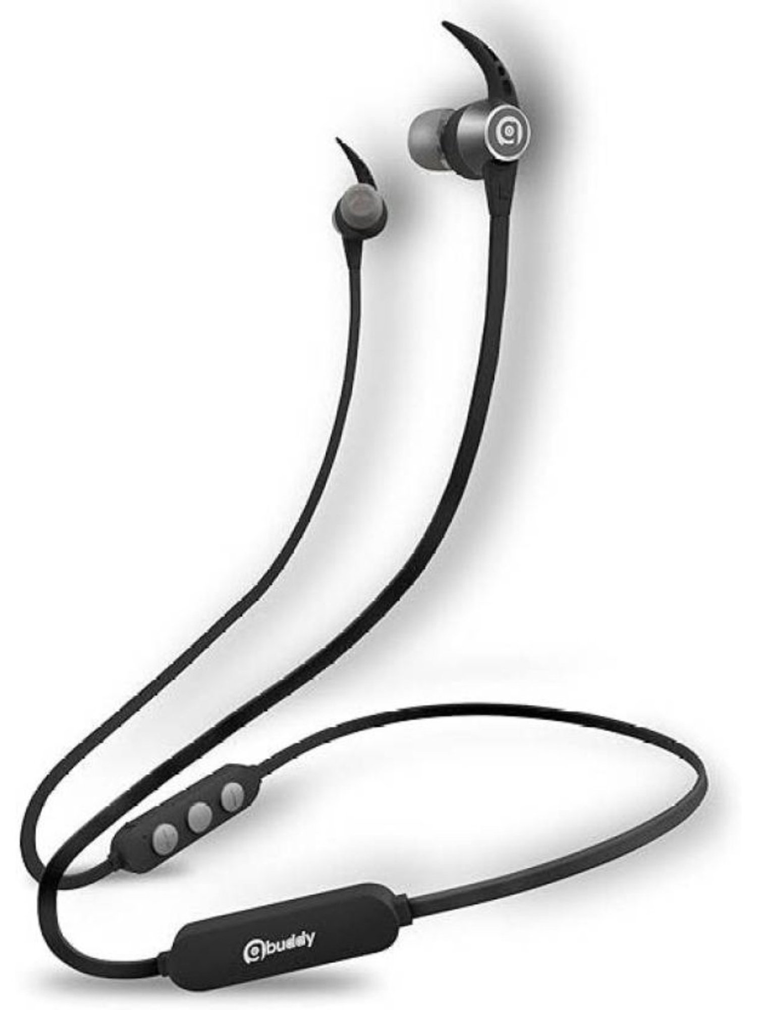 Gionee Gn EBT15W 115 In Ear Bluetooth Neckband with Mic (Grey Black, In The Ear)